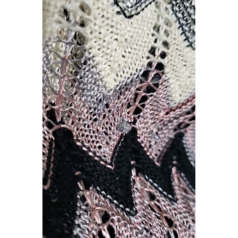 Missoni Black and Beige Zigzag Cardigan - Picture 10 of 14